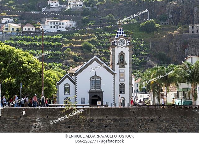 Ribeira Brava Church. Madeira, Portugal
