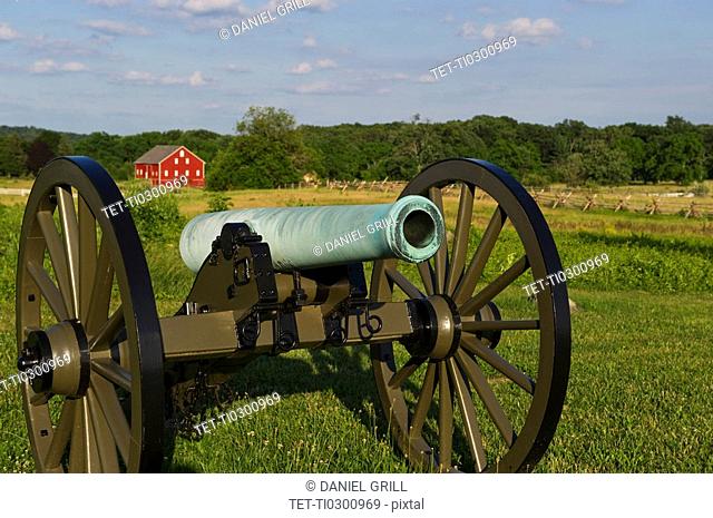 Cannon at Gettysburg National Military Park