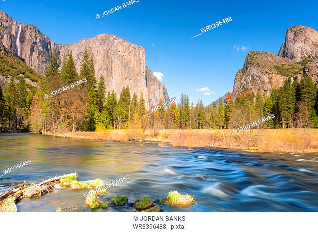 Valley View, Yosemite National Park, UNESCO World Heritage Site, California, United States of America, North America
