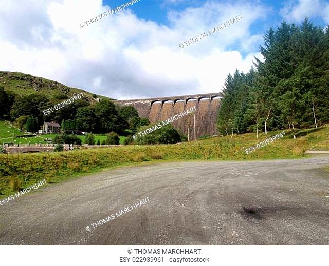 Dam of Clearwen reservoir