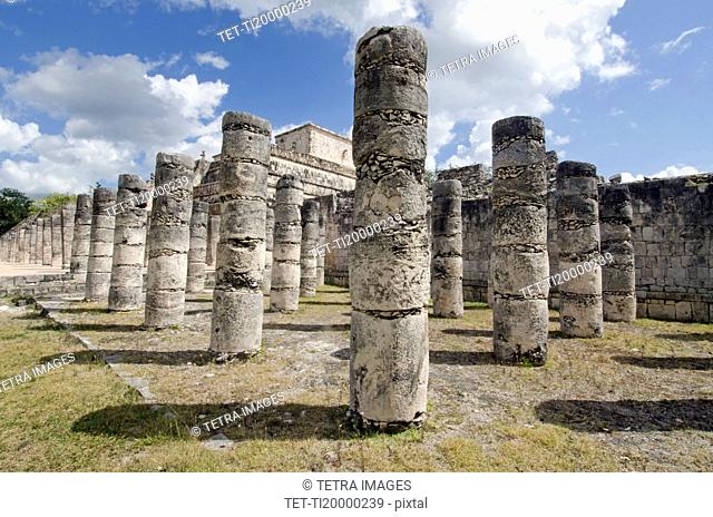 Ancient ruins of Plaza of thousand columns