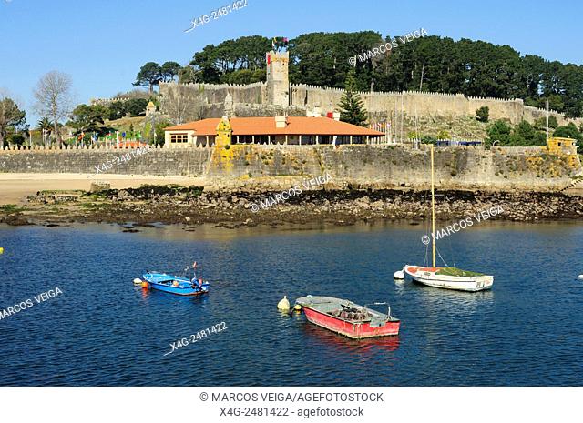 Monterreal fortification. Baiona, Pontevedra, Spain