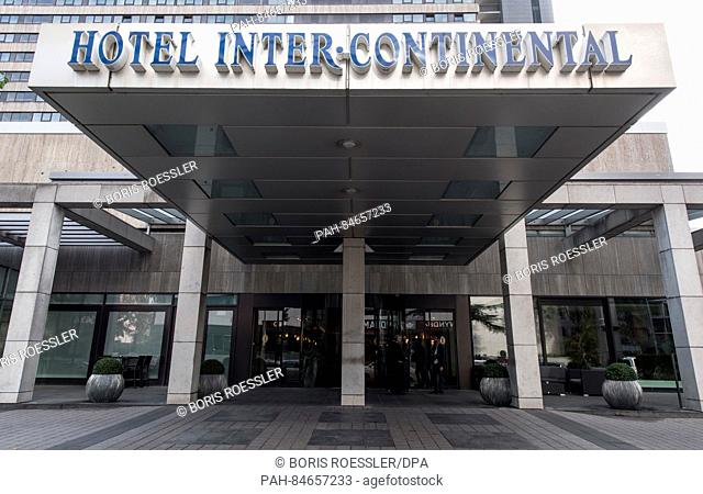 The Intercontinental Hotel in Frankfurt am Main, Germany, 10 October 2016. The hotel was the scene of an exorcism ritual in December 2015 during which a South...