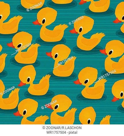 Baby ducks pattern