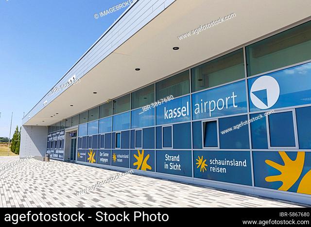 Terminal of Kassel Calden Airport (KSF), Kassel, Germany, Europe