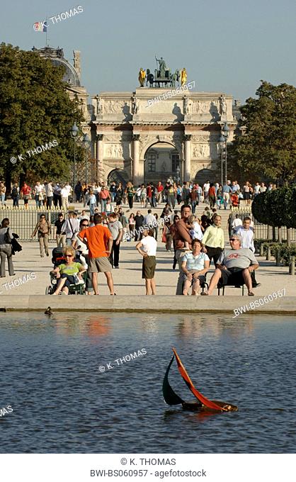 Paris, Jardin de Tuileries, France, Paris