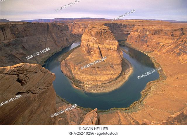 Muleshoe Bend, Colorado River, Glen Canyon, Arizona, USA, North America