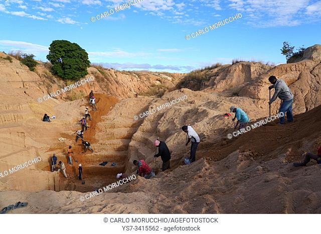Ilakaka sapphire mines, Ilakaka, Fianarantsoa province, Ihorombe Region, Southern Madagascar