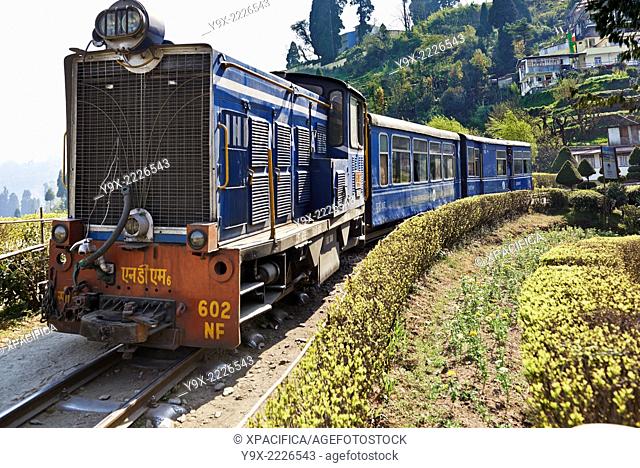 The Darjeeling Himalayan Railway, also known as the ""Toy Train"", is a 2 ft (610 mm) narrow gauge railway that runs between New Jalpaiguri and Darjeeling in...