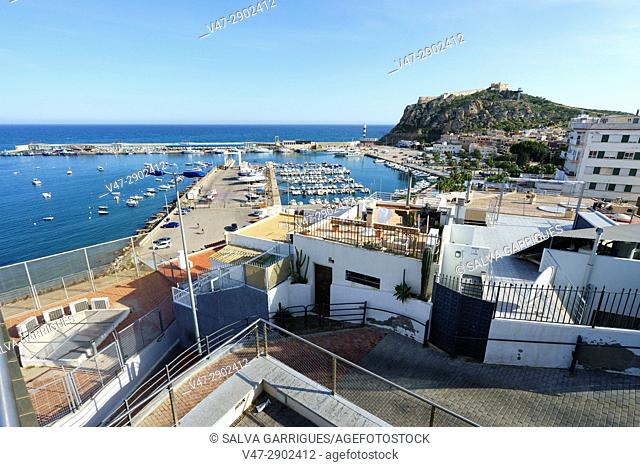 View of Aguilas, Murcia, Spain
