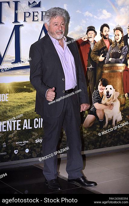 Antonio Catania attends the Photocall of the film tutti pazzi per Uma. Rome (Italy), June 1, 2021. - Rome/Rome/Italien