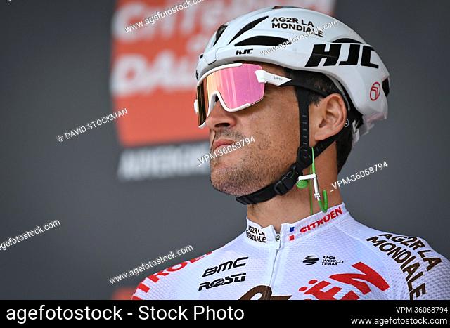 Belgian Greg Van Avermaet of AG2R Citroen pictured at the start of the third stage of the Criterium du Dauphine cycling race