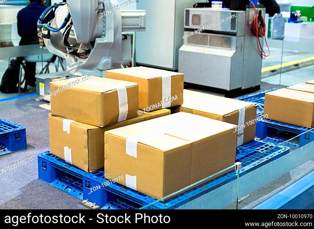 artificial intelligence equipment in warehouse