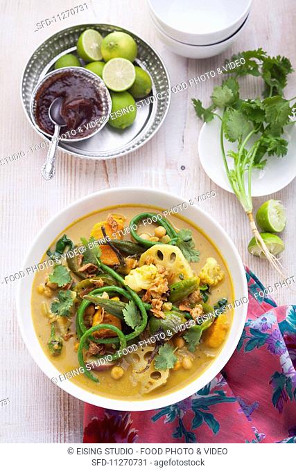 Kehrala vegetable curry, India