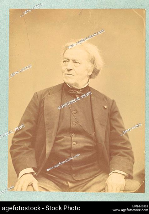 Jean Baptiste Camille Corot. Artist: Étienne Carjat (French, Fareins 1828-1906 Paris); Date: 1870; Medium: Albumen silver print; Classification: Photographs