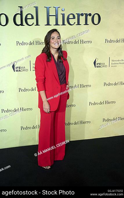 Tamara Falco attends Fashion Show Pedro del Hierro TFP by Tamara Falco during Day 1 of Mercedes Benz Fashion Week Madrid at IFEMA on September 14