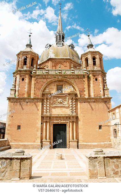 El Cristo church. San Carlos del Valle, Ciudad Real province, Castilla La Mancha, Spain