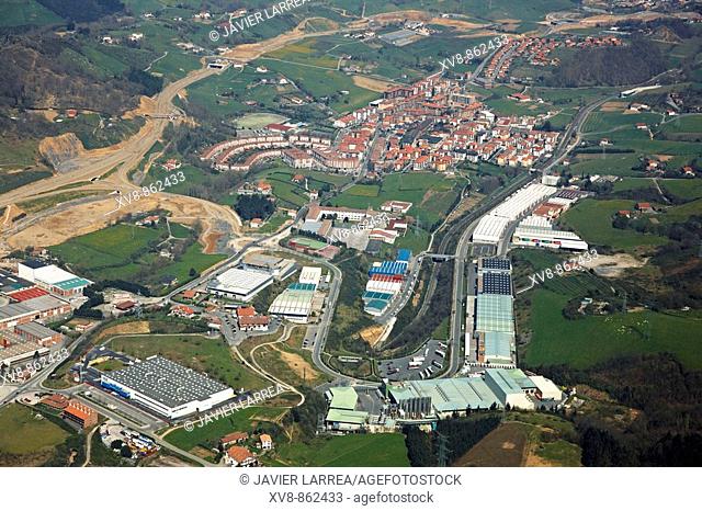 Erratzu industrial area, Urnieta, Gipuzkoa, Basque Country, Spain