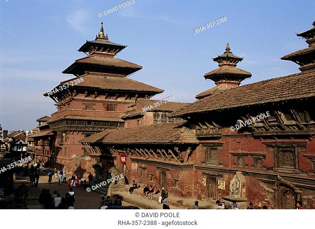 Durbar Square, Patan, Kathmandu Valley, Nepal, Asia