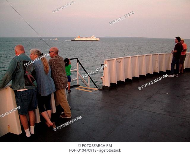 Orient, NY, Long Island, New York, Long Island Sound, Orient Ferry, car and passenger ferry