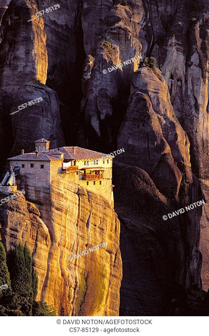 Roussanou Monastery, Meteora. Thessaly, Greece