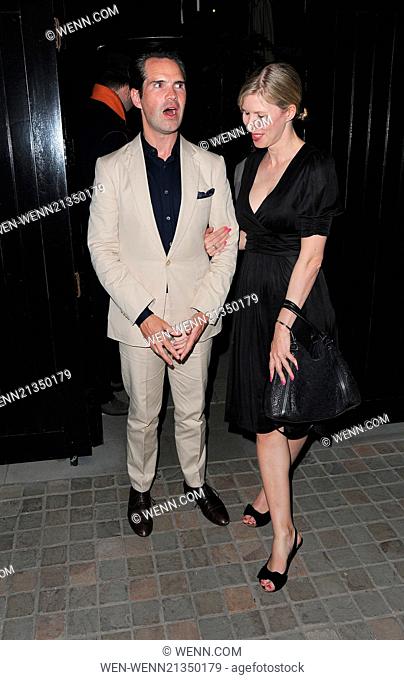 Celebrities attend David Beckham - H&M Swimwear Collection Launch After Party at Chiltern Firehouse Featuring: Jimmy Carr Where: London