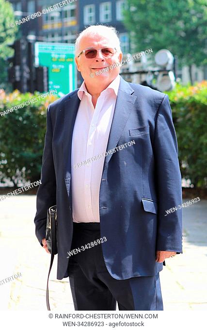 The funeral of Dale Winton at The Old Church in Marylebone, London Featuring: Christopher Biggins Where: London, United Kingdom When: 22 May 2018 Credit:...