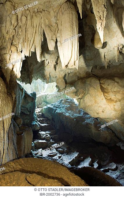 Dripstone cave, Phet Cave, Ao Luek, Phang Nga, Thailand, Southeast Asia