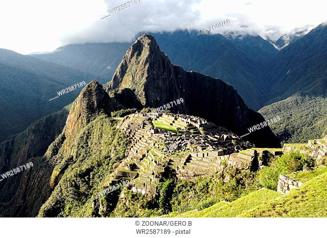 Machu Picchu ancient Inca city