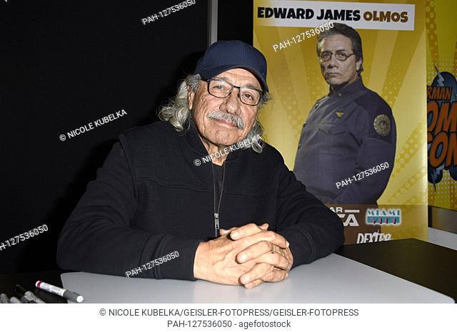 Edward James Olmos at the 6th German Comic Con Dortmund 2019 in the exhibition hall. Dortmund, 07.12.2019 | usage worldwide
