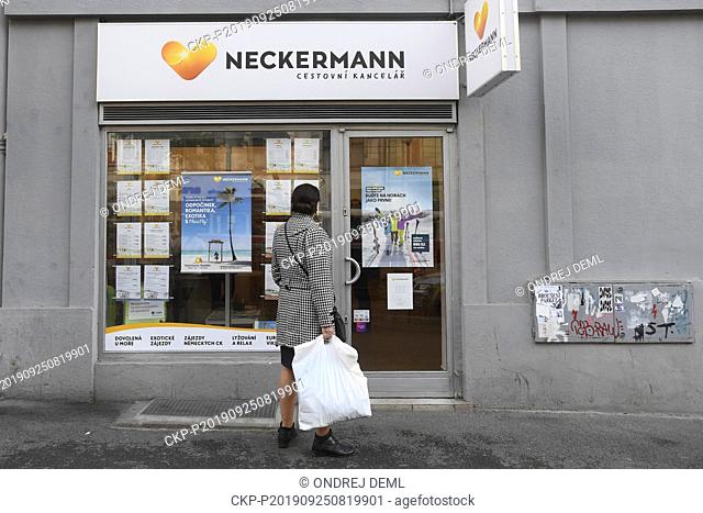 ***FILE PHOTO*** Tour operator Neckermann, a Czech unit of bankrupt British travel company Thomas Cook, has failed to find a new investor and will wind down...