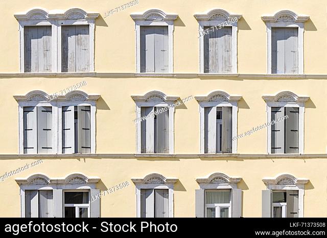 House view old town, Rovereto, Trentino-South Tyrol, Alto Adige, Italy