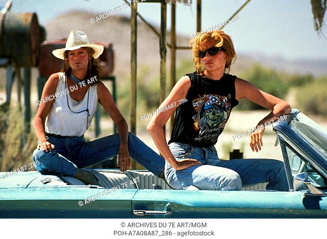 Thelma and Louise  Year: 1991 USA Susan Sarandon, Geena Davis  Director: Ridley Scott Photo: Roland Neveu. It is forbidden to reproduce the photograph out of...