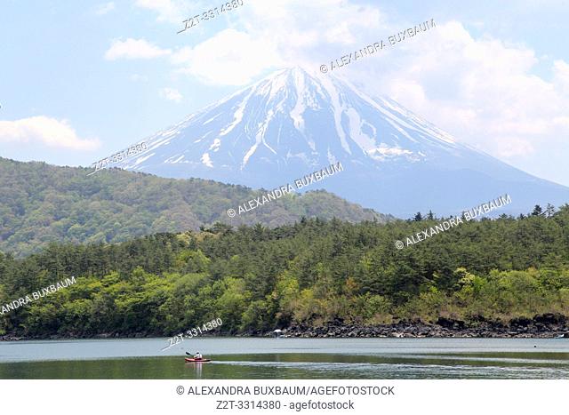 Lake Saiko & Mount Fuji, Japan