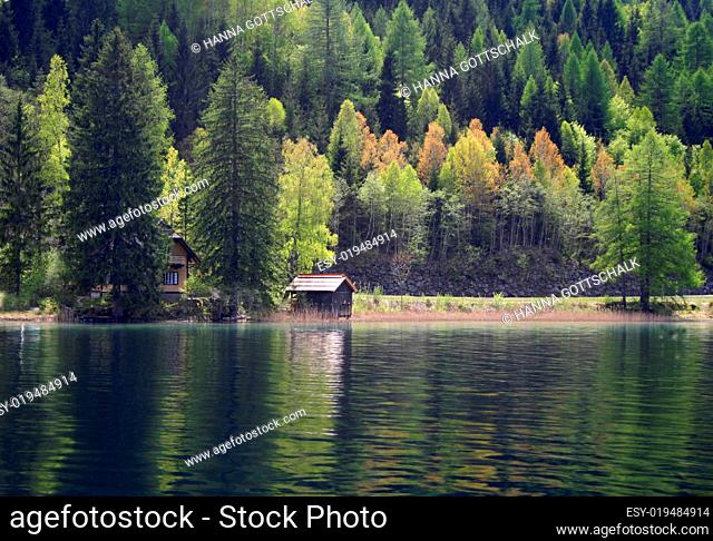 Bootshaus am Weißensee