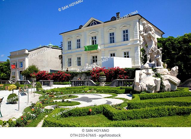 Baroque Art gallery at Mirabell Garden, Salzburg, Austria