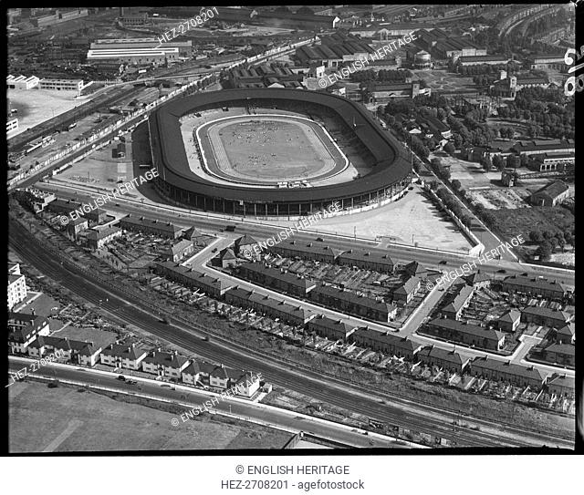 White City Stadium, Shepherd's Bush, London, 1935. Creator: Aerofilms