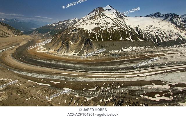 Alaska, alpine, glacier, Glacier creek, Icefields, Porcupine Creek, Tundra, USA