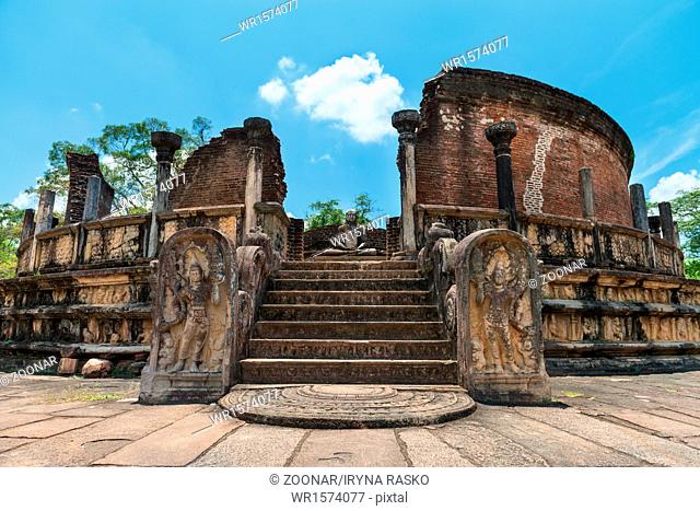 Structure unique to ancient Sri Lankan architecture