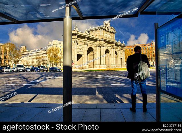 Puerta de Alcalá, Plaza de la Independencia, Madrid, Spain, Europe