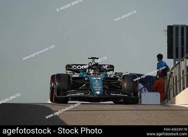 November 28th, 2023, Yas Marina Circuit, Abu Dhabi, Formula 1 Abu Dhabi Test 2023, in the picture test driver Felipe Drugovich (BRA)
