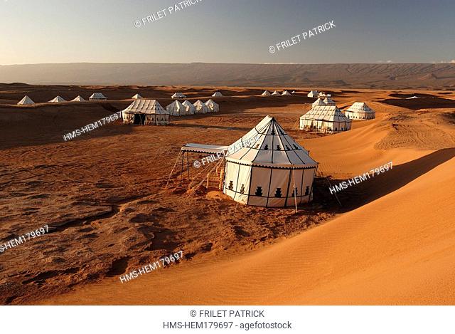 Morocco, Chigaga Dunes, Iriqui, Camp Nomade des Dunes Resort
