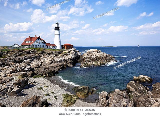Completed in 1791, Portland Head Light is the oldest lighthouse in Maine and is located in Cape Elizabeth, at the entrance to the primary shipping channel into...