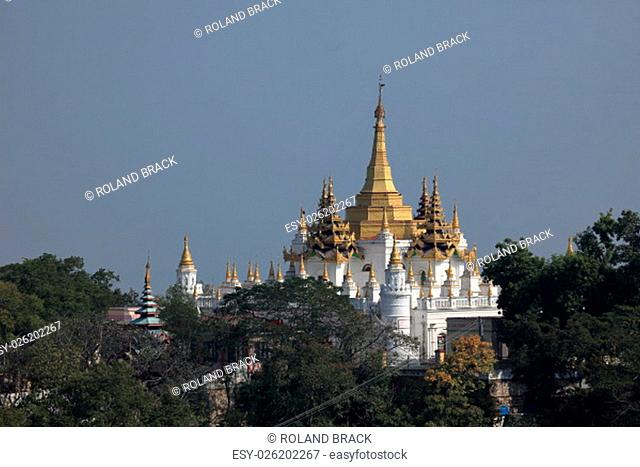 buddhist temples of ava in myanmar