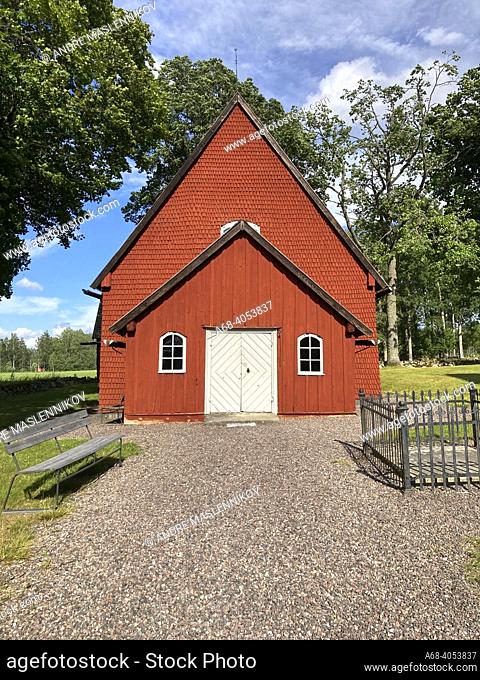 Skagershult's old church. . Owner is Hasselfors Bruk