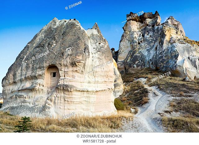 Cave city in Cappadocia