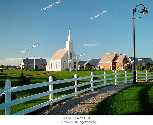 Canada, Prince Edward Island, Queens County, Cavendish, Avonlea Village of Anne of Green Gables, church