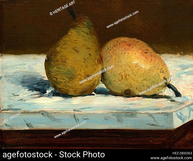 Pears, 1880. Creator: Edouard Manet