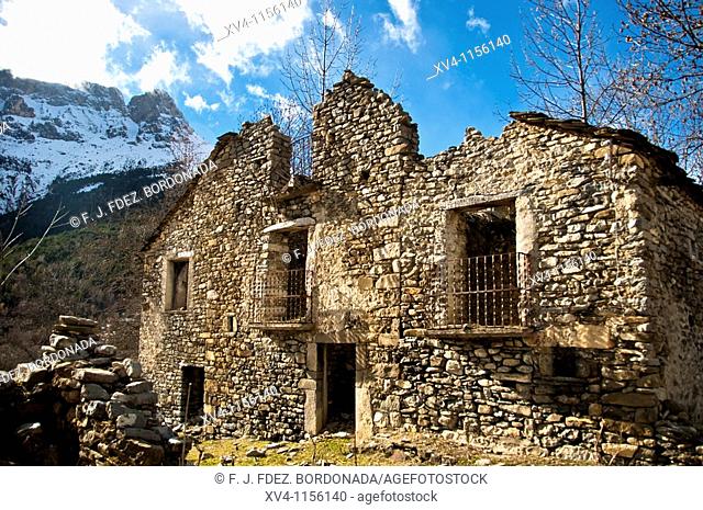 Escuain village. Near Añisclo Canyon. Huesca Spain