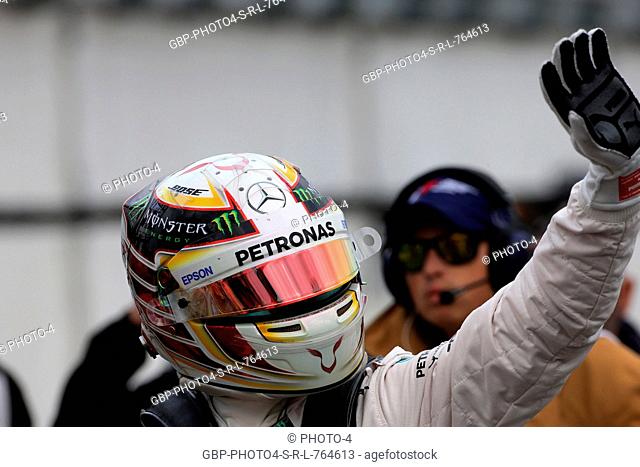 19.03.2016 - Qualifying, Lewis Hamilton (GBR) Mercedes AMG F1 W07 Hybrid pole position